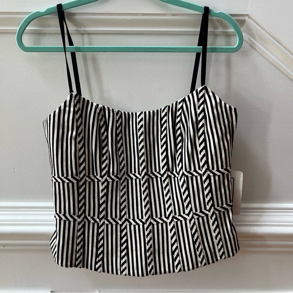 Vintage NWT Carlisle Crop Top